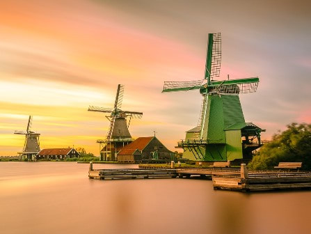  Windmühlen in den Niederlanden